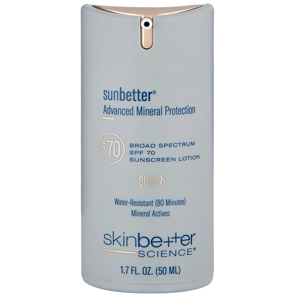 sunbetter SHEER SPF 70 Sunscreen Lotion