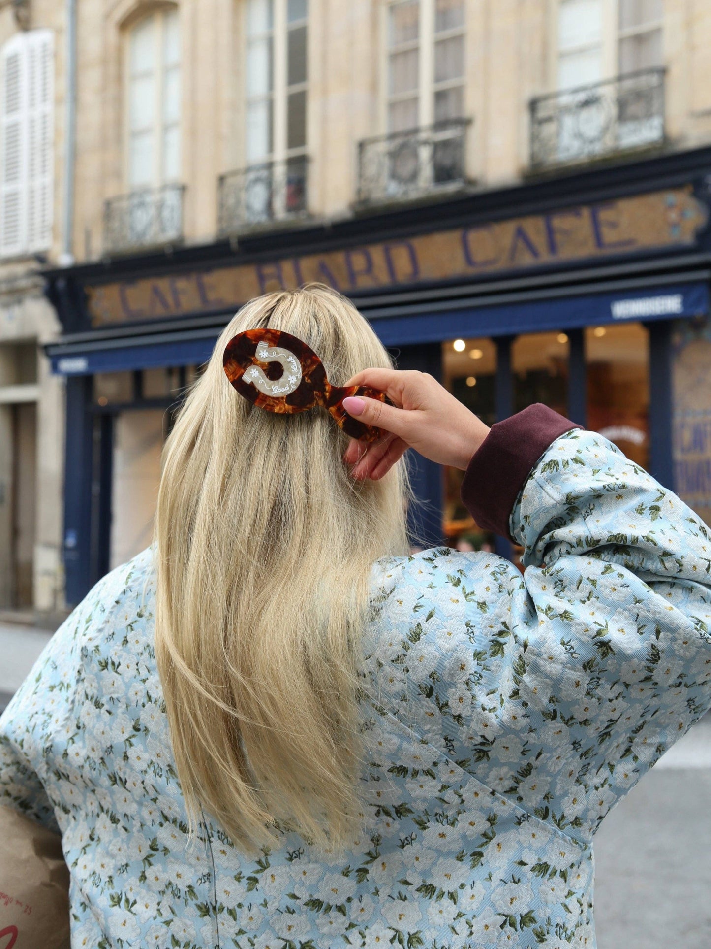 Hand-painted Horseshoe Handbag Hero Brush | Eco-Friendly