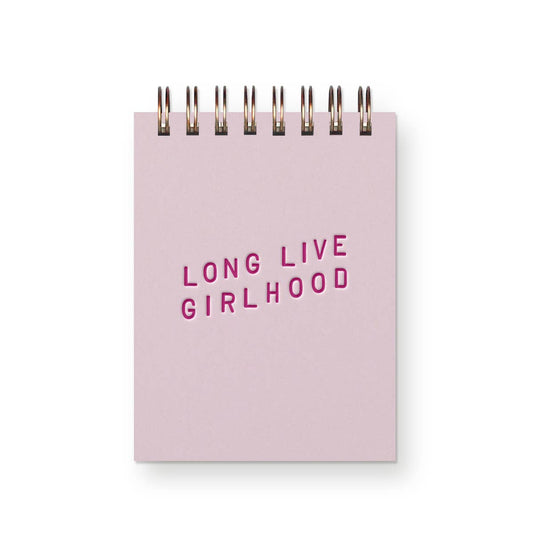 Long Live Girlhood Mini Notebook