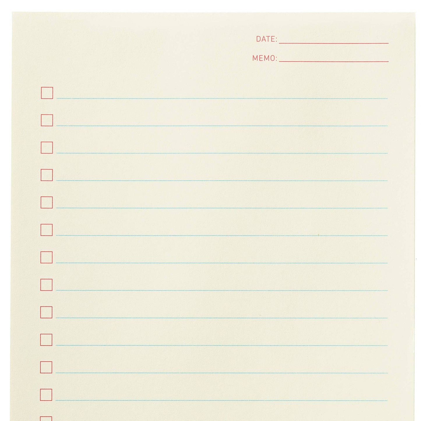 Checklist Notepad