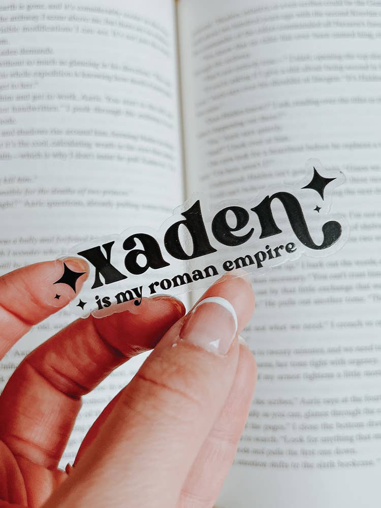 "Fourth Wing" Xaden is My Roman Empire Sticker