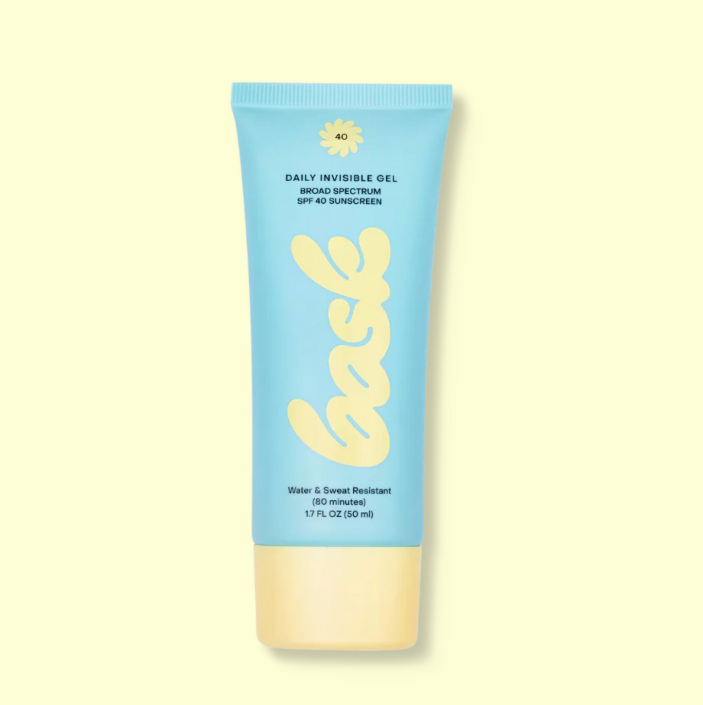 Bask Daily Invisible Gel SPF 40 Sunscreen