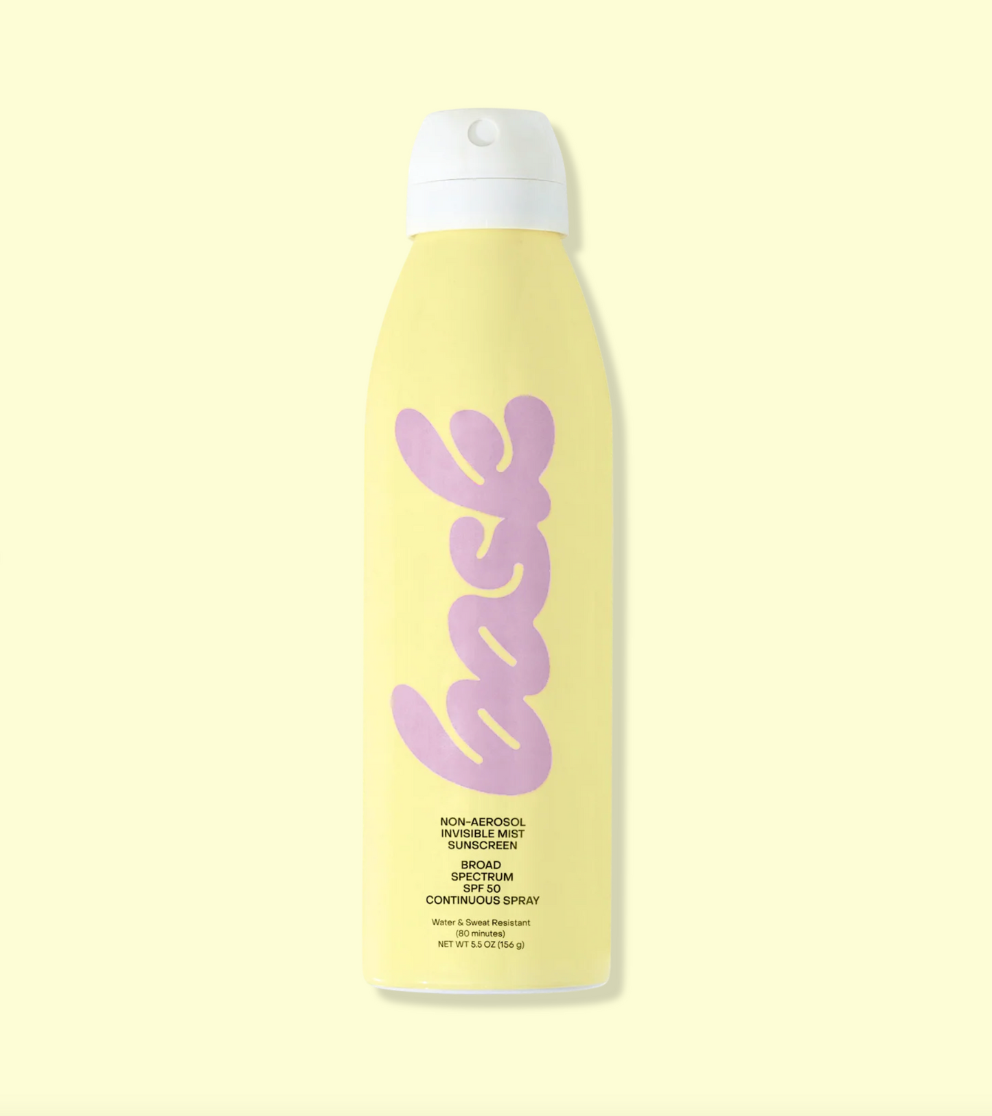 Bask Non-Aerosol Invisible Mist Sunscreen SPF 50