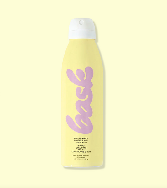 Bask Non-Aerosol Invisible Mist Sunscreen SPF 50