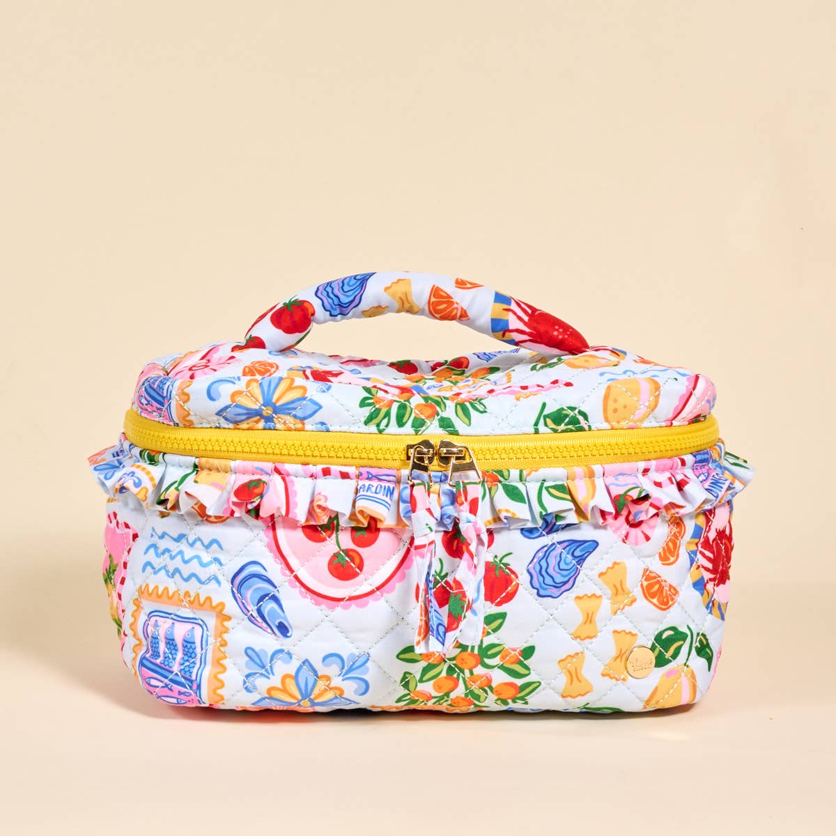 Glam & Go Quilted Cosmetic Bag–Ciao Bella