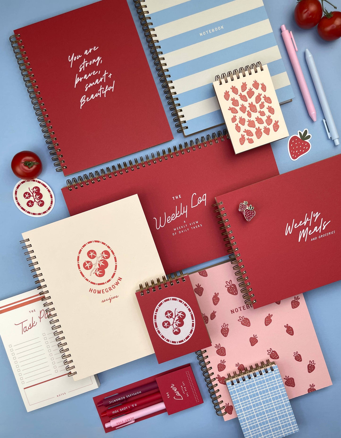 Strawberry Notebook