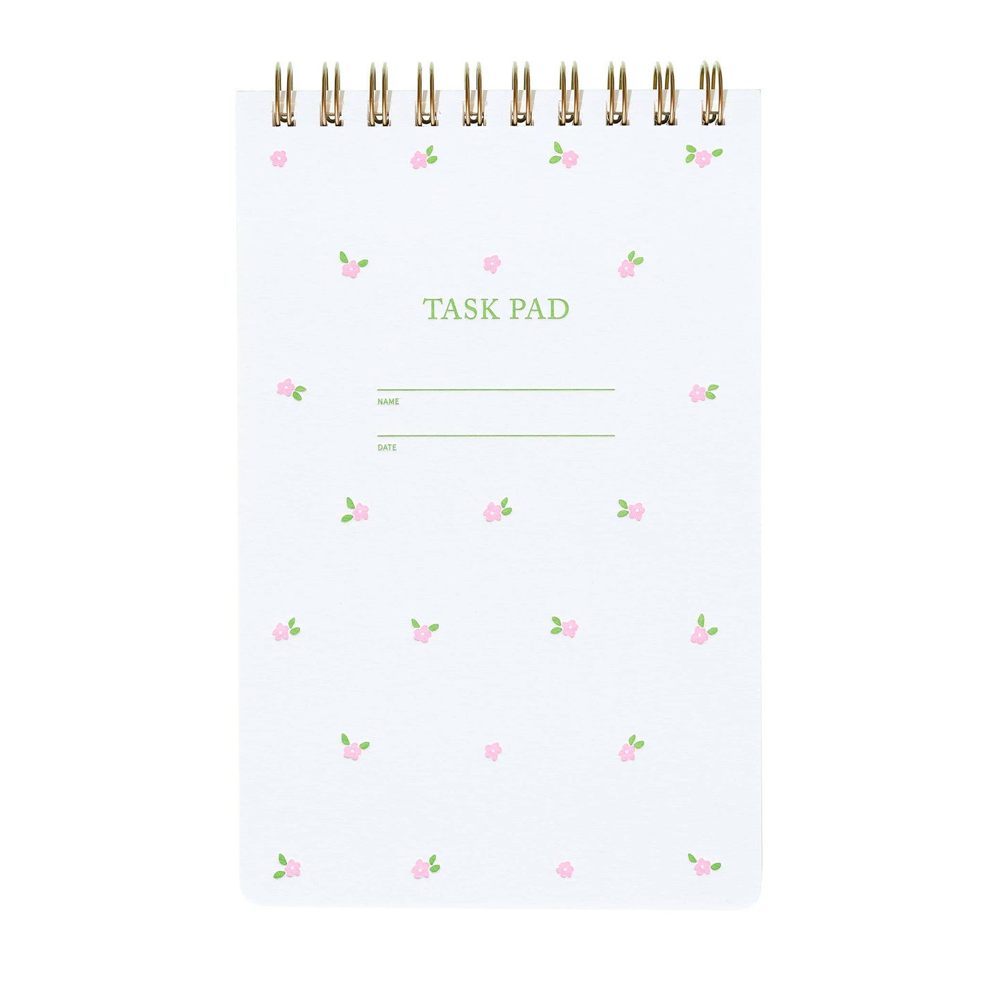 Task Pad Notebook - Mini Floral Pink