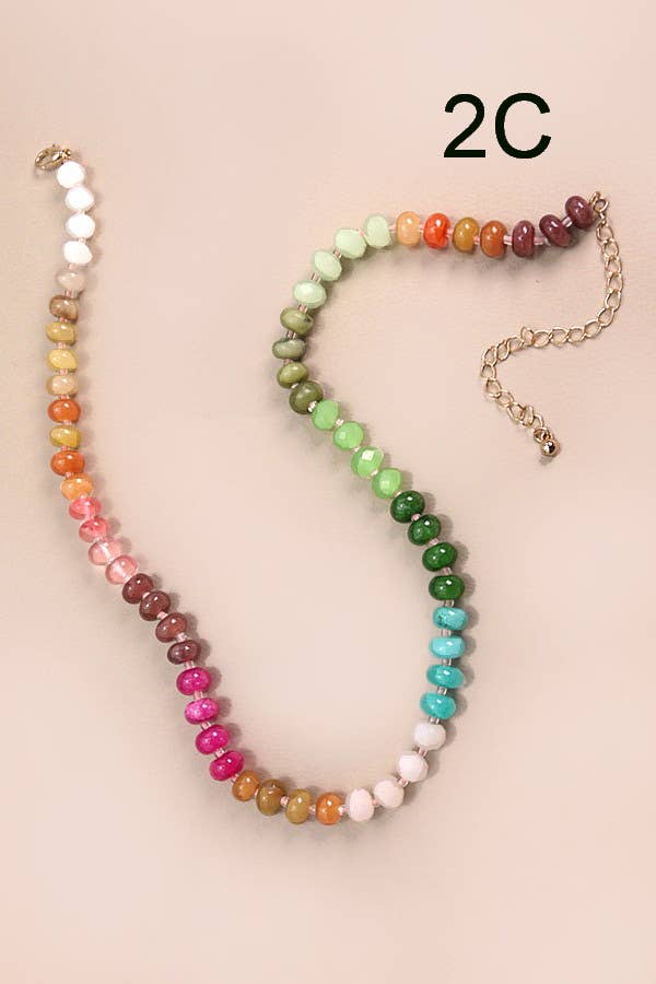 Glass Beaded Necklace